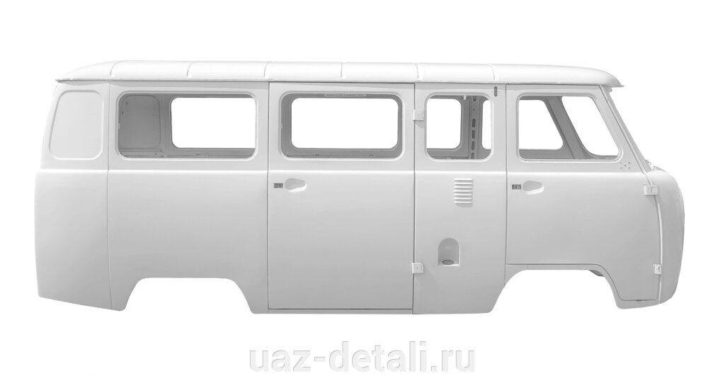 Каркас кузова УАЗ 2206 микроавтобус карбюратор белая ночь от компании УАЗ Детали - магазин запчастей и тюнинга на УАЗ - фото 1