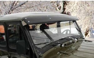 Козырек крыши передний УАЗ 469 солнцезащитный (Дельта)