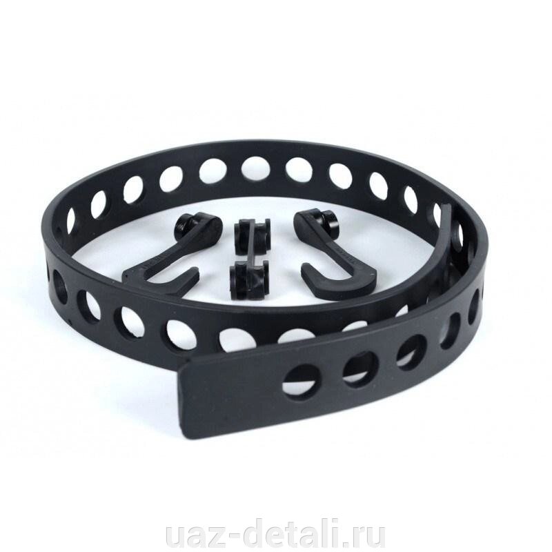 Крепление универсальное (11060) QUICK FIST TIE DOWN BELT (РЕМЕНЬ С КРЮКАМИ) от компании УАЗ Детали - магазин запчастей и тюнинга на УАЗ - фото 1