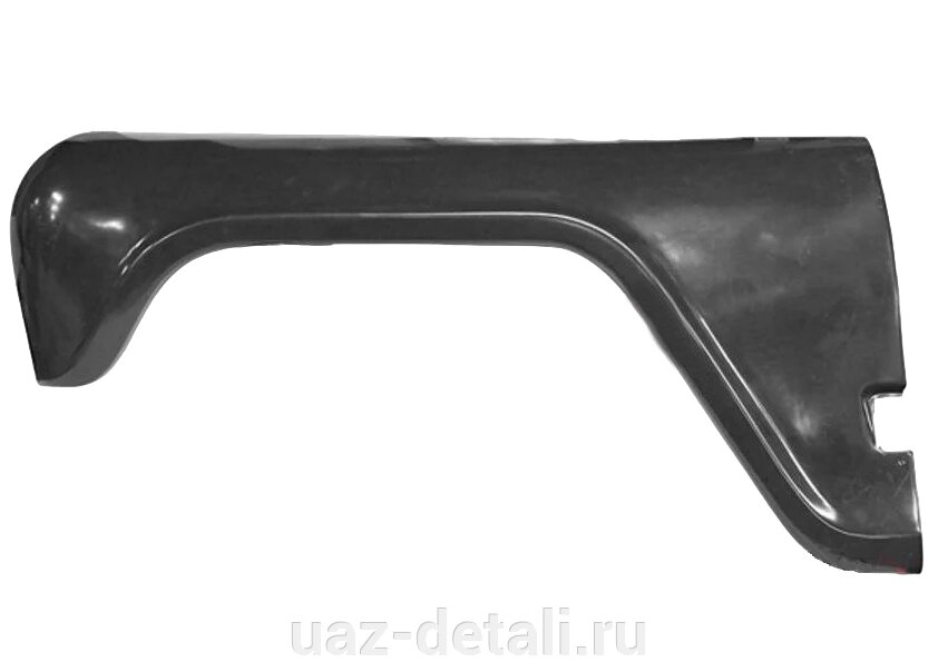 Крыло переднее УАЗ 469 левое (АБС Пластик) от компании УАЗ Детали - магазин запчастей и тюнинга на УАЗ - фото 1