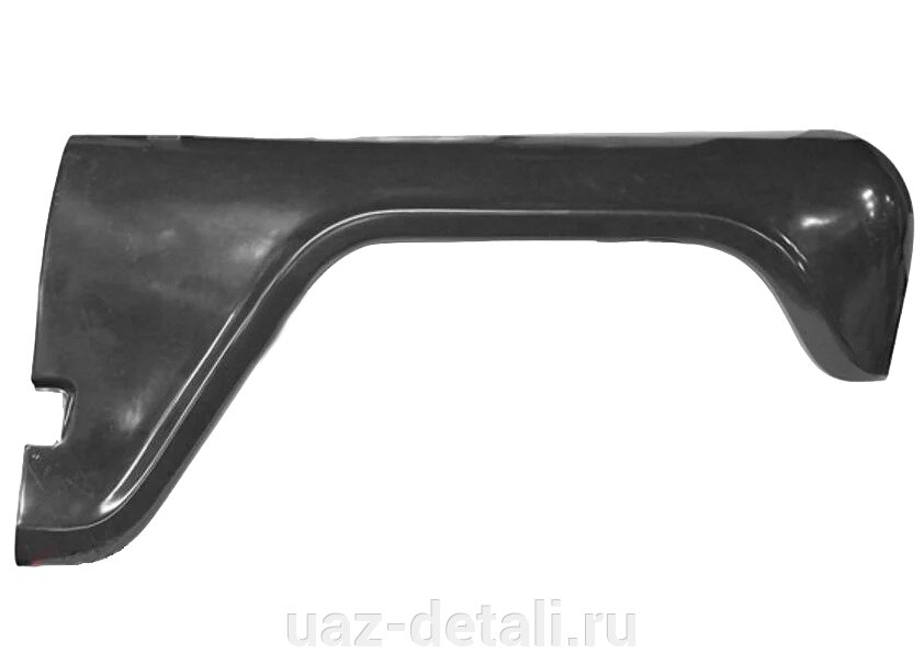 Крыло переднее УАЗ 469 правое (АБС Пластик) от компании УАЗ Детали - магазин запчастей и тюнинга на УАЗ - фото 1