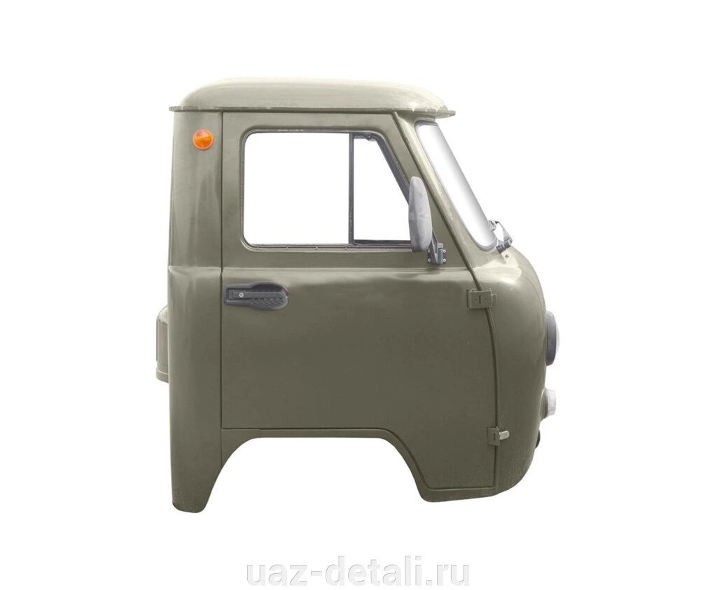 Кузов УАЗ-3303 КАБИНА в сборе Защитный от компании УАЗ Детали - магазин запчастей и тюнинга на УАЗ - фото 1