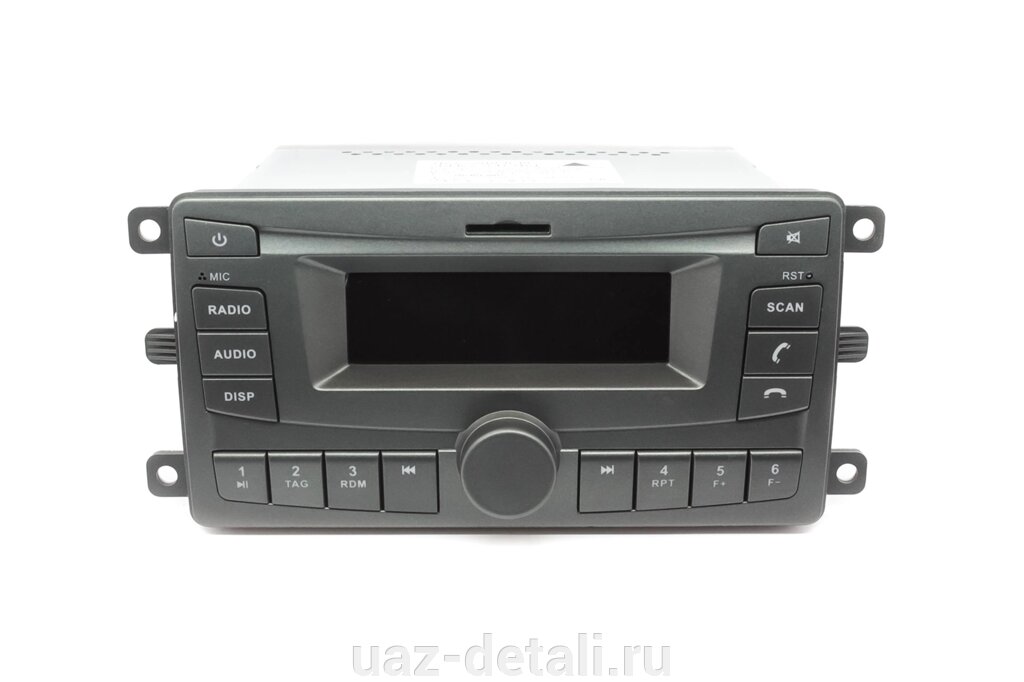 Магнитола мультимедийная на УАЗ до 2016 г. в с радиоприемником 2 Din от компании УАЗ Детали - магазин запчастей и тюнинга на УАЗ - фото 1