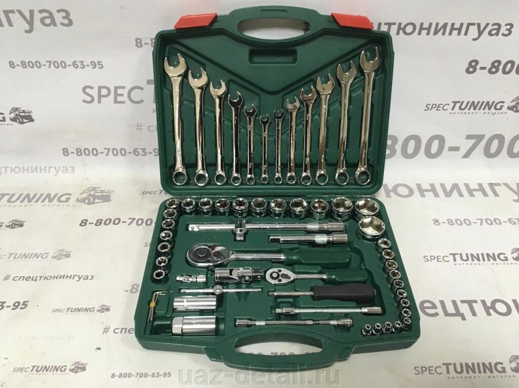 Набор инструментов (61 предмет) от компании УАЗ Детали - магазин запчастей и тюнинга на УАЗ - фото 1