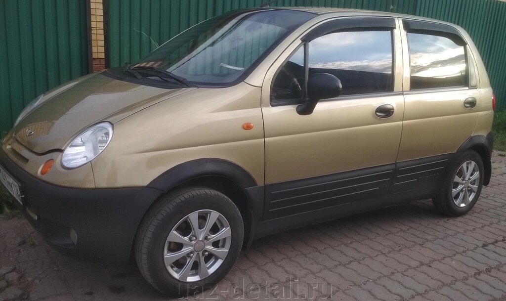 Накладки на пороги, двери и колесные арки Daewoo Matiz (комплект) от компании УАЗ Детали - магазин запчастей и тюнинга на УАЗ - фото 1