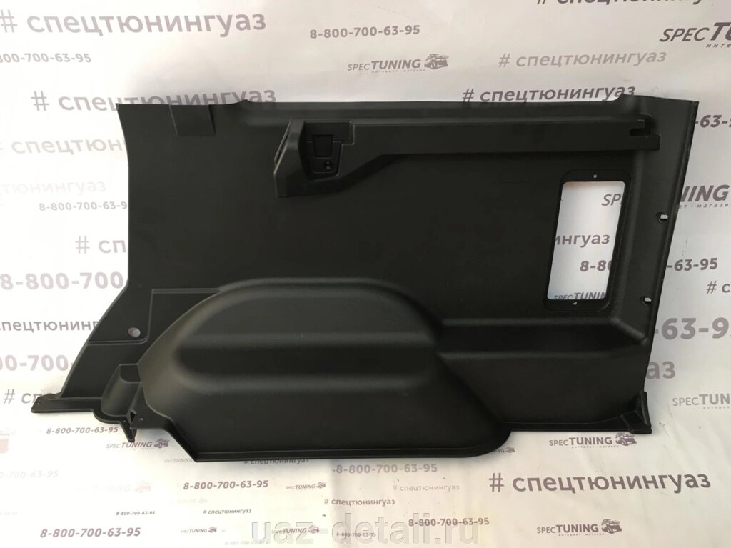 Обивка боковины задняя правая УАЗ-3163 (черная) с 2015г. от компании УАЗ Детали - магазин запчастей и тюнинга на УАЗ - фото 1