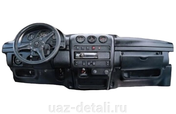Панель приборов УАЗ 469, Хантер "Виктория 1" (Стекло-пластик) от компании УАЗ Детали - магазин запчастей и тюнинга на УАЗ - фото 1