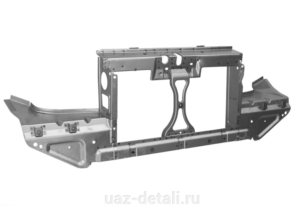 Панель рамки радиатора УАЗ ПРОФИ (телевизор) от компании УАЗ Детали - магазин запчастей и тюнинга на УАЗ - фото 1