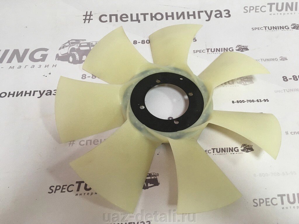 Вентилятор радиатора УАЗ Патриот пластмассовый - характеристики