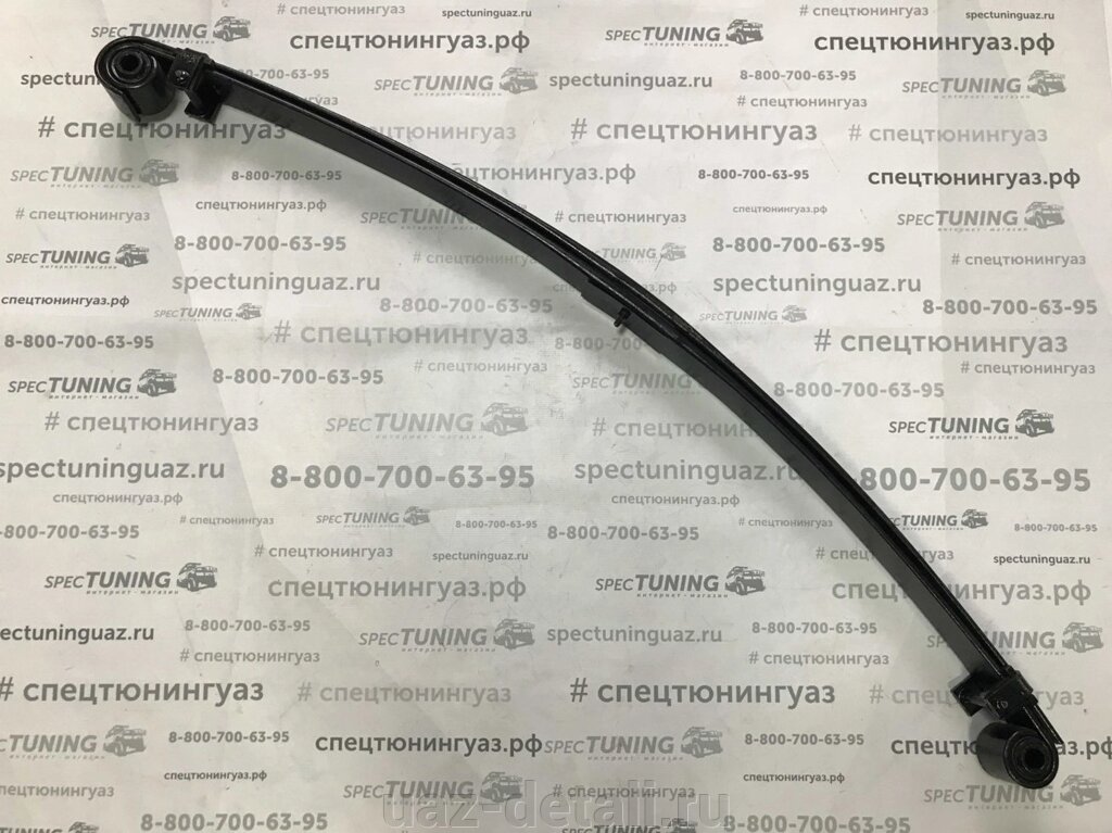 Рессора задняя 2-х листовая с шарнирами УАЗ Патриот рестайлинг -2019 (с 09.218г.) - особенности