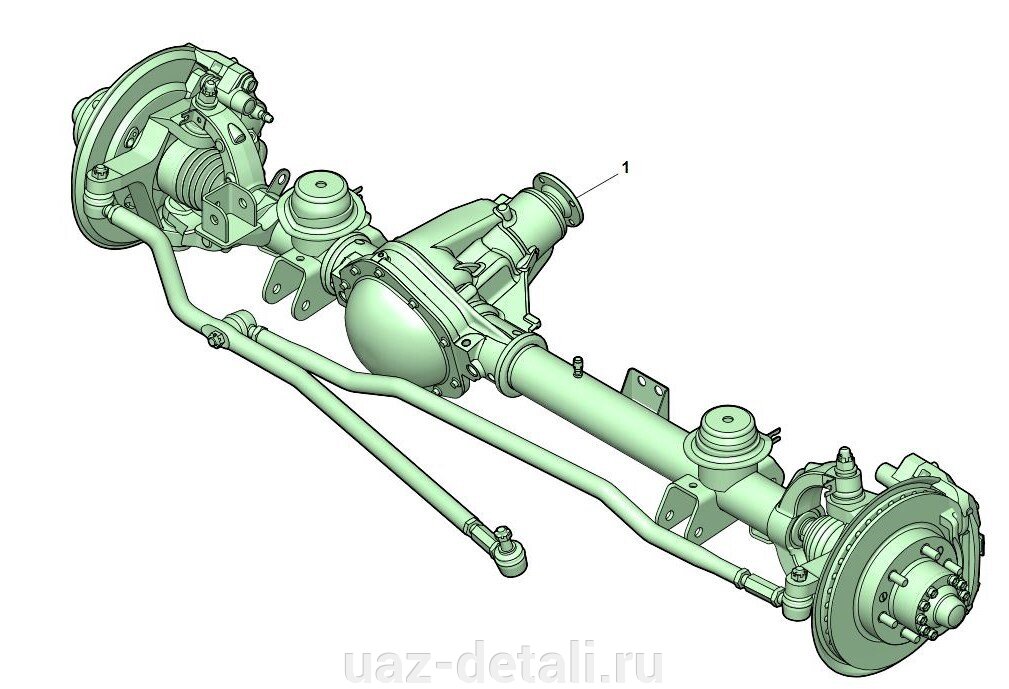 УАЗ Детали | Фото мост УАЗ Патриот