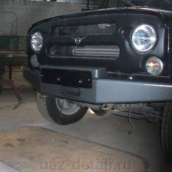 Бампер передний силовой УАЗ-469, 3151 под рессорную подвеску СПРУТ (2.5 мм) - заказать