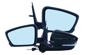 Боковые зеркала на Гранту с механической регулировкой и повторителями поворота