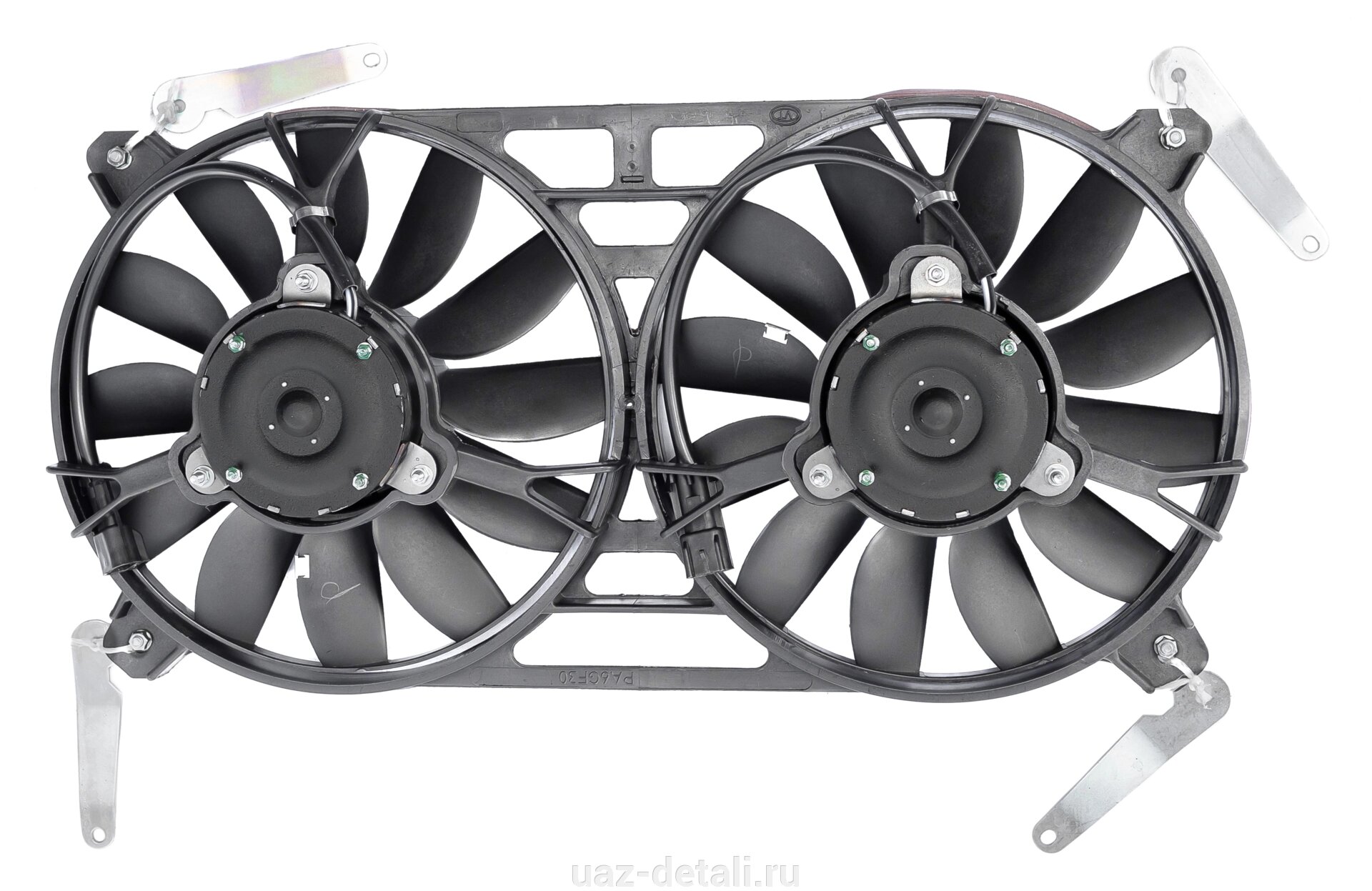 Электровентилятор радиатора на УАЗ Патриот (без конд. дв. Iveco, Евро-3 ...