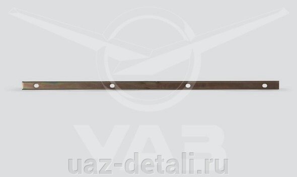 Планка накладки бокового ограждения УАЗ 3162, Патриот до 2015 от компании УАЗ Детали - магазин запчастей и тюнинга на УАЗ - фото 1