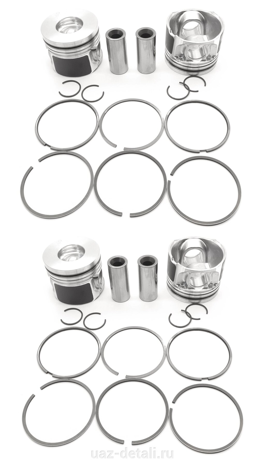 Поршневая группа Кострома под дв. ЗМЗ-514 (4шт. поршня) группа В (до 2012 г. в.) от компании УАЗ Детали - магазин запчастей и тюнинга на УАЗ - фото 1