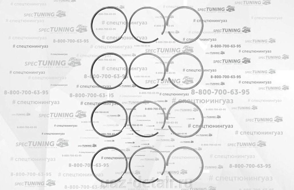 Поршневые кольца 87,0 (ЗМЗ 514, дизель) Кострома от компании УАЗ Детали - магазин запчастей и тюнинга на УАЗ - фото 1