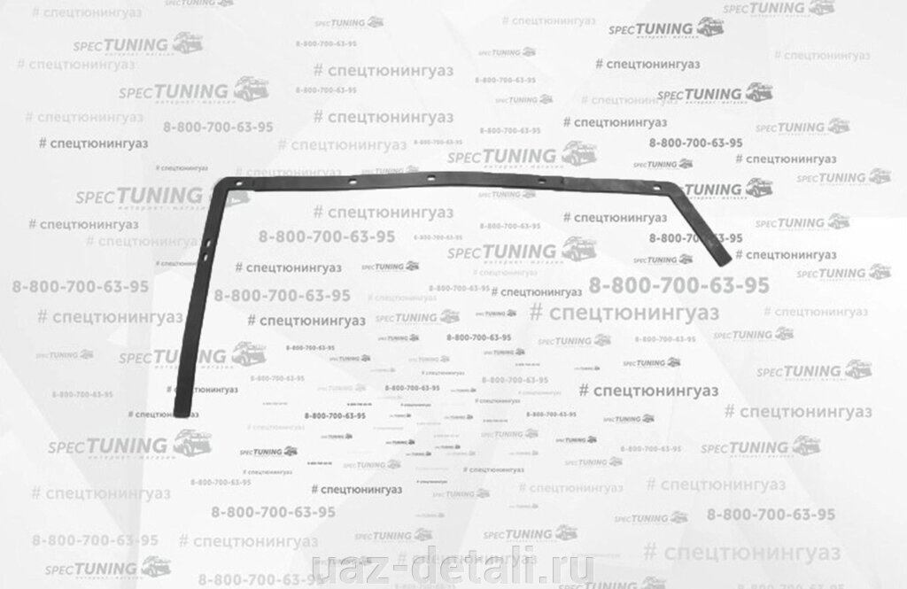 Прокладка люка пола УАЗ Хантер передняя (кривая) от компании УАЗ Детали - магазин запчастей и тюнинга на УАЗ - фото 1