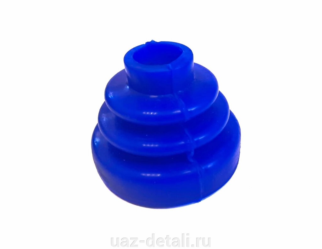 Пыльник рычага КПП синий (малый, силикон) от компании УАЗ Детали - магазин запчастей и тюнинга на УАЗ - фото 1