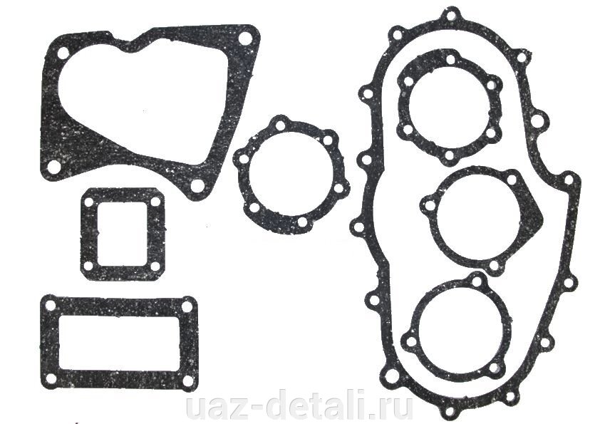 Ремкомплект (прокладки) для РК на УАЗ (старого образца) паронит. П0000071214 от компании УАЗ Детали - магазин запчастей и тюнинга на УАЗ - фото 1