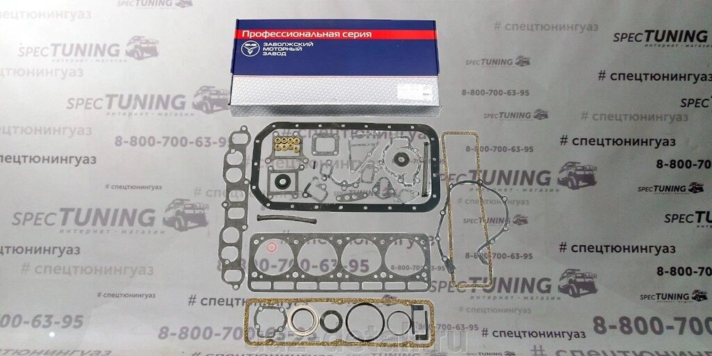 Ремкомплект ЗМЗ Профессиональная серия от компании УАЗ Детали - магазин запчастей и тюнинга на УАЗ - фото 1