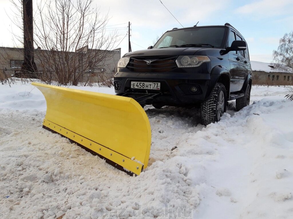 Снегоотвал на УАЗ Патриот от компании УАЗ Детали - магазин запчастей и тюнинга на УАЗ - фото 1