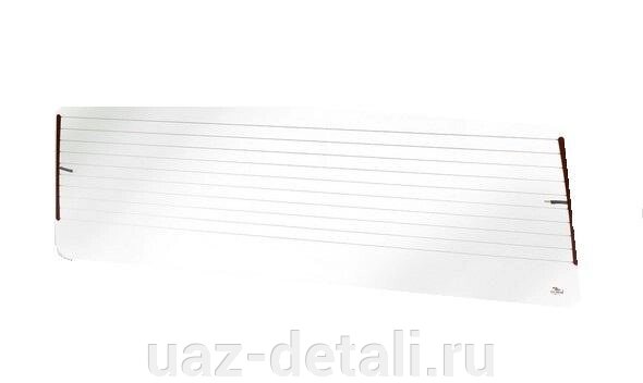 Стекло окна задка УАЗ-Пикап с обогревом от компании УАЗ Детали - магазин запчастей и тюнинга на УАЗ - фото 1