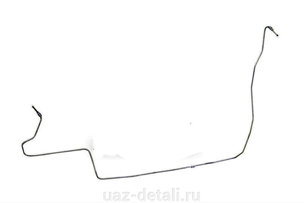 Трубка тормозная УАЗ Патриот заднего правого тормоза (средняя) от компании УАЗ Детали - магазин запчастей и тюнинга на УАЗ - фото 1
