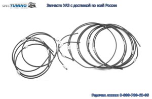 Трубки тормозные уаз 3162 полимер (10 шт)