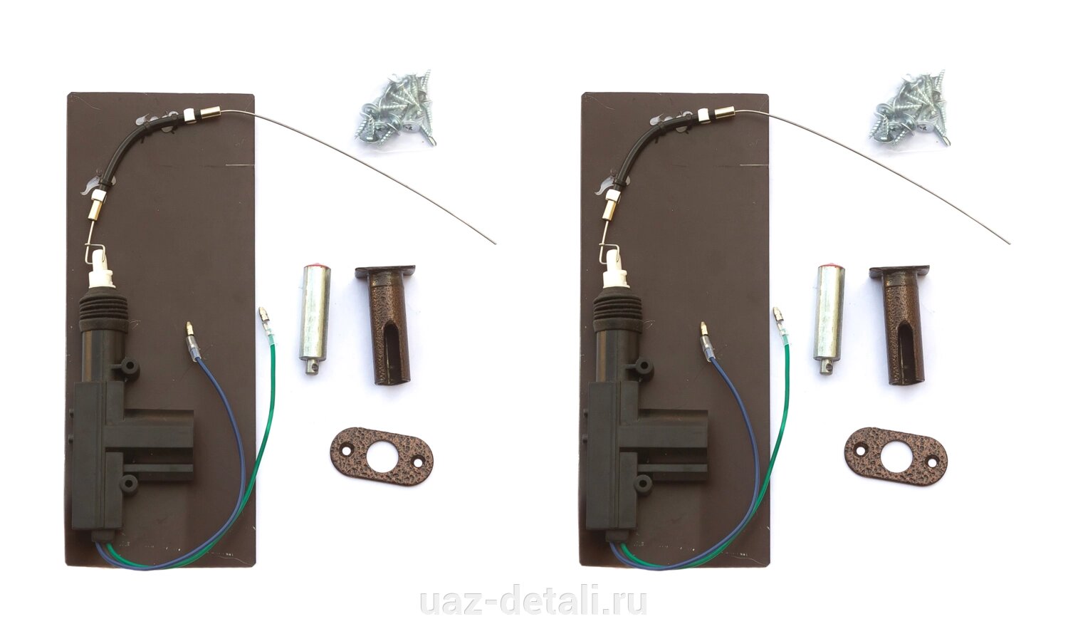 Установочный комплект центрального замка УАЗ 3303 от компании УАЗ Детали - магазин запчастей и тюнинга на УАЗ - фото 1