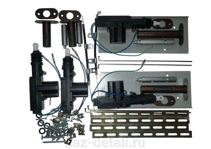 Установочный комплект центрального замка УАЗ 469, 3151, Хантер от компании УАЗ Детали - магазин запчастей и тюнинга на УАЗ - фото 1