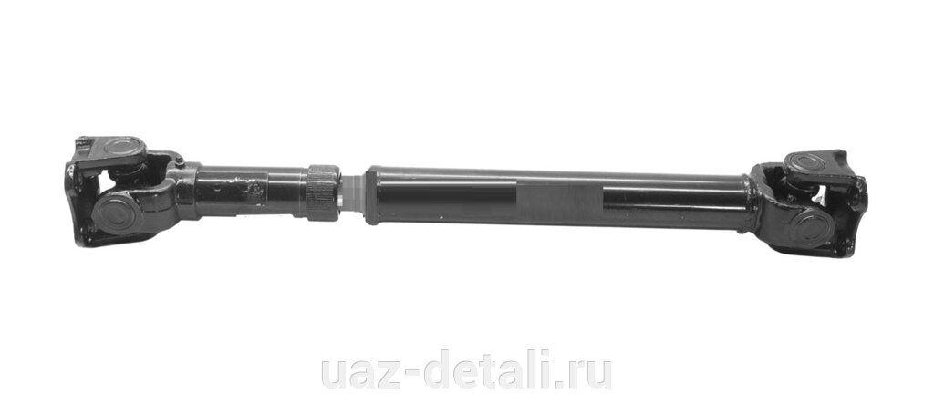 Вал карданный задний УАЗ 452 5-ти ступ. КПП гибрид. мосты, дв. УМЗ, ЗМЗ L=67.5 (АДС) от компании УАЗ Детали - магазин запчастей и тюнинга на УАЗ - фото 1