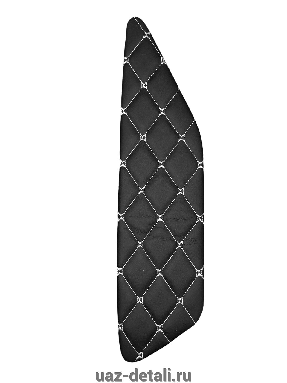 Вставки дверные LADA Granta (Гранта) на ДВП, декоративный черный ромб белая нить 4 шт от компании УАЗ Детали - магазин запчастей и тюнинга на УАЗ - фото 1
