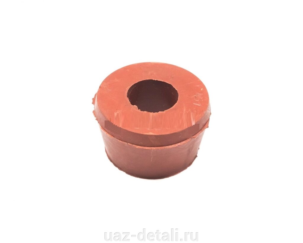Втулка амортизатора УАЗ 452, 469 (красная) от компании УАЗ Детали - магазин запчастей и тюнинга на УАЗ - фото 1