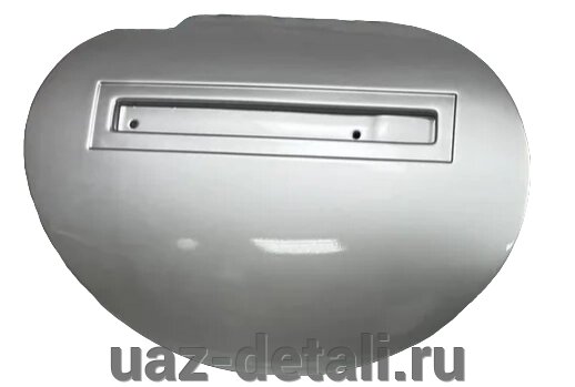 Заглушка запасного колеса УАЗ Патриот (Снежка, серебристый) от компании УАЗ Детали - магазин запчастей и тюнинга на УАЗ - фото 1