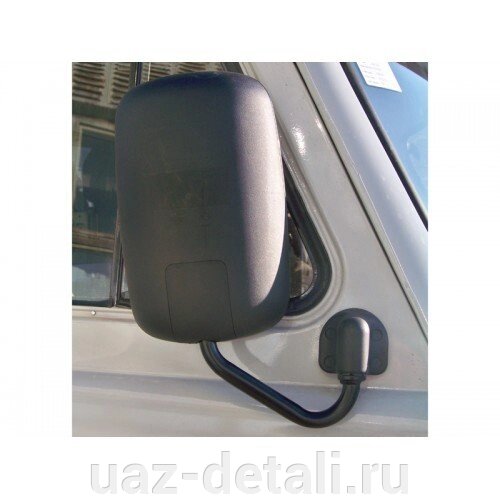 Зеркало УАЗ 452 (пластиковое) нового образца правое "ИНТЕХ" ИТ2.235.144 от компании УАЗ Детали - магазин запчастей и тюнинга на УАЗ - фото 1