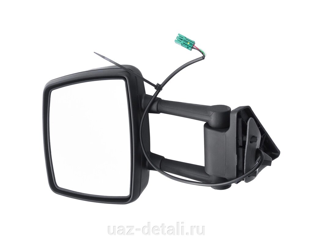 Зеркало заднего вида с электроподогревом УАЗ ПРОФИ левое, стандартная платформа от компании УАЗ Детали - магазин запчастей и тюнинга на УАЗ - фото 1