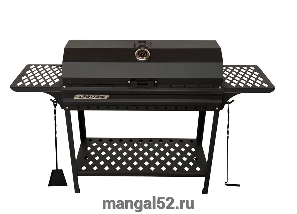 Мангал "Пикник 2" с крышкой-гриль от компании Магазин товаров для готовки на огне Мангал 52 - фото 1