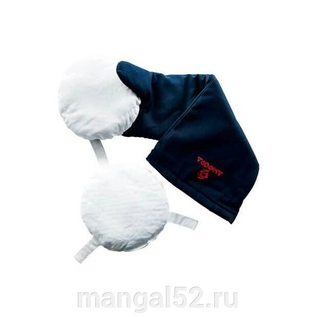 Набор для лепёшек (рукавица, 2 подушки) от компании Магазин товаров для готовки на огне Мангал 52 - фото 1