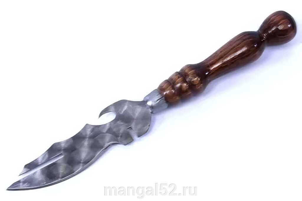 Нож - вилка для снятия мяса от компании Магазин товаров для готовки на огне Мангал 52 - фото 1