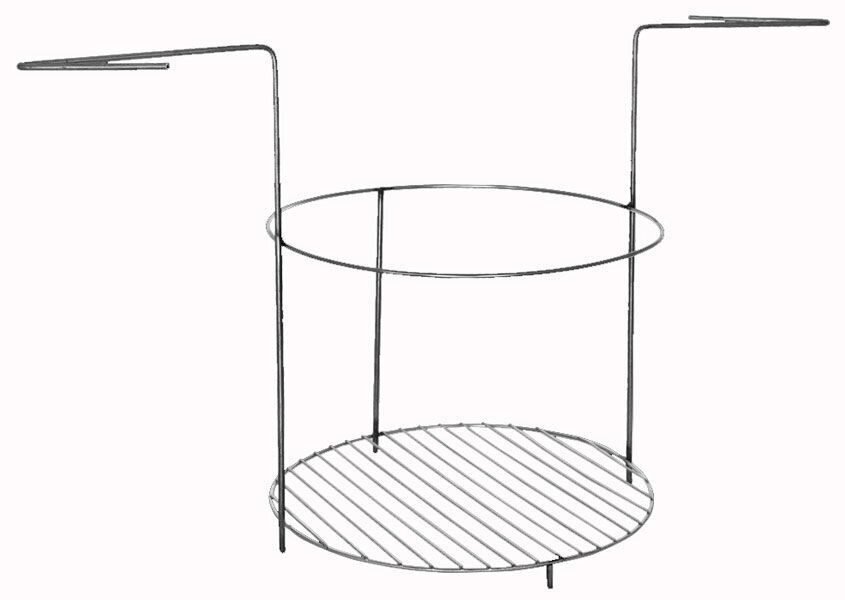Этажерка 2-х ярусная мясная средняя для тандыра - наличие