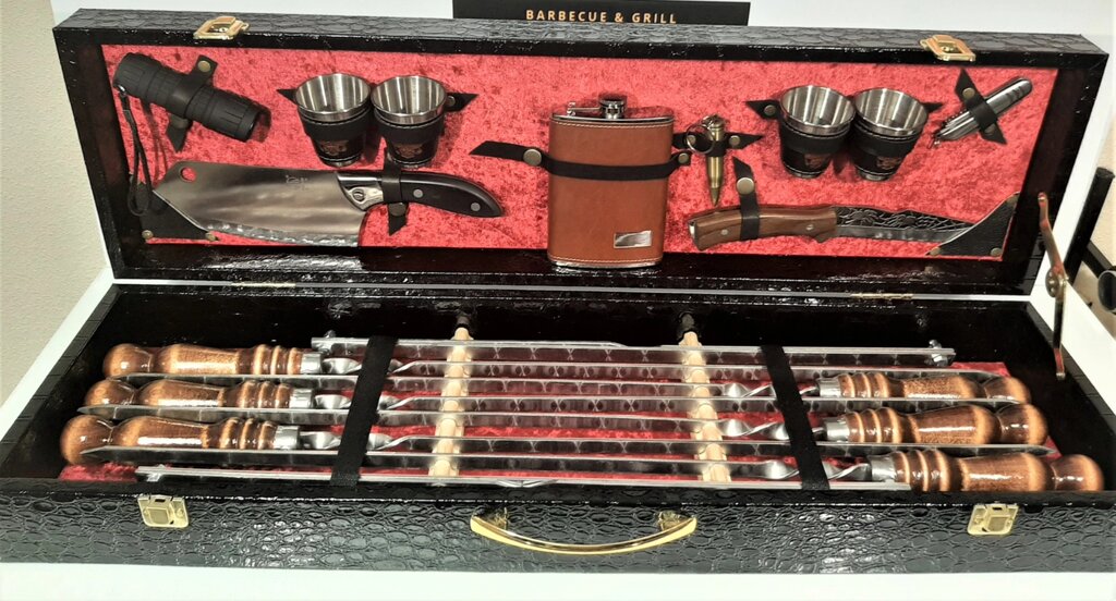 Подарочный набор №6 (шашлычный) от компании Магазин товаров для готовки на огне Мангал 52 - фото 1