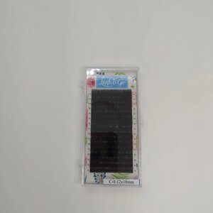 Черные ресницы Lash&Go 0,12/С/10 mm (16 линий)
