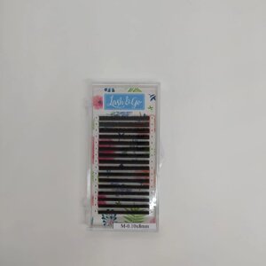 Черные ресницы Lash&Go 0.10/M/8 mm (16 линий)