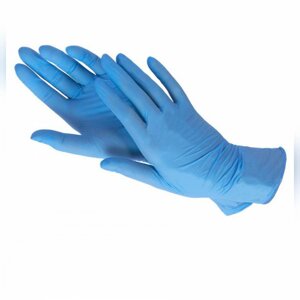 Перчатки  нитриловые  Nitrile XS  (голубые), 100 шт (50 пар) в Санкт-Петербурге от компании Preobrazzi