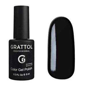 Гель-лак Grattol Color Gel Polish — тон №02 Black