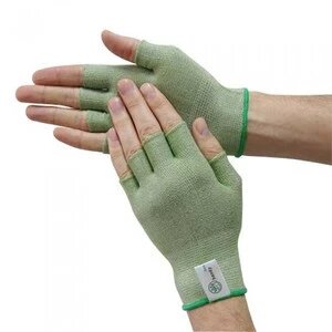 Подперчатки HANDYboo EASY антибактериальные противомикробные, зеленые, размер M от компании Preobrazzi - фото 1