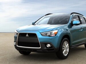 Противотуманные фары Mitsubishi ASX (2011) с проводами и кнопкой