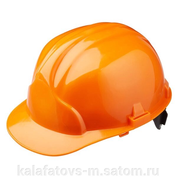 Каска строительная "Лидер" помаранчева от компании ИП Калафатов С. М. - фото 1