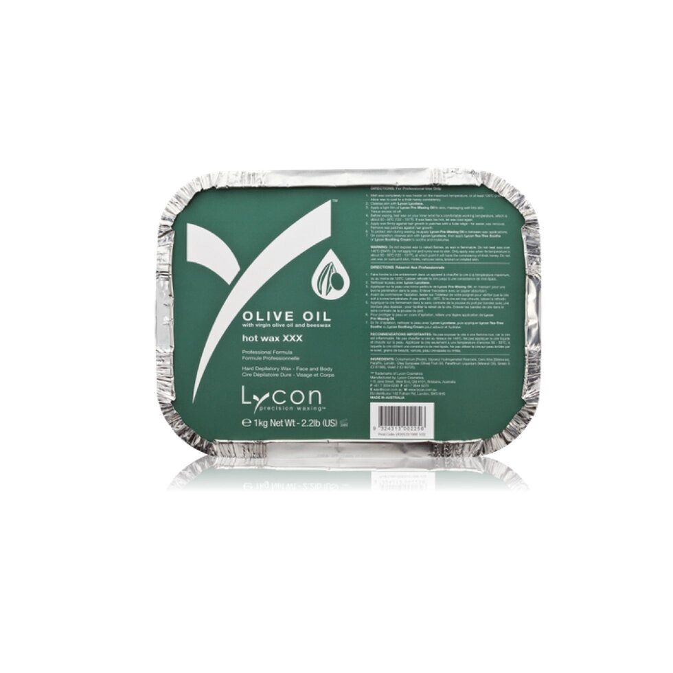 Горячий воск с Оливковым маслом Сильный Lycon, Olive Oil Hot Wax, 1 кг от компании Lucky Master - фото 1
